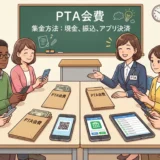 PTA会費の集金方法5選と比較！現金管理のリスクをなくし役員の負担を劇的に減らすには？
