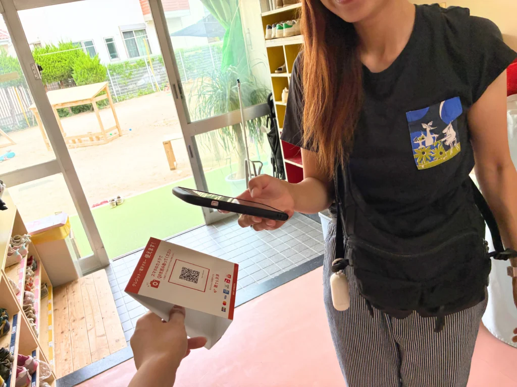 ゆめいろこども園様_誰でも決済導入写真1